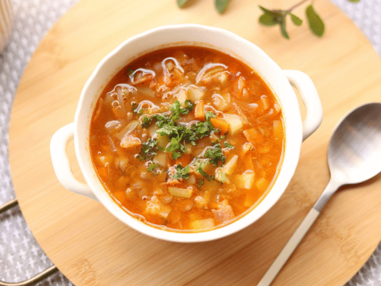 Moong Dal Vegetable Soup Recipe