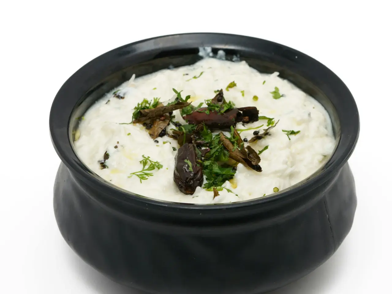 Curd Rice with Vegetable Stir-Fry