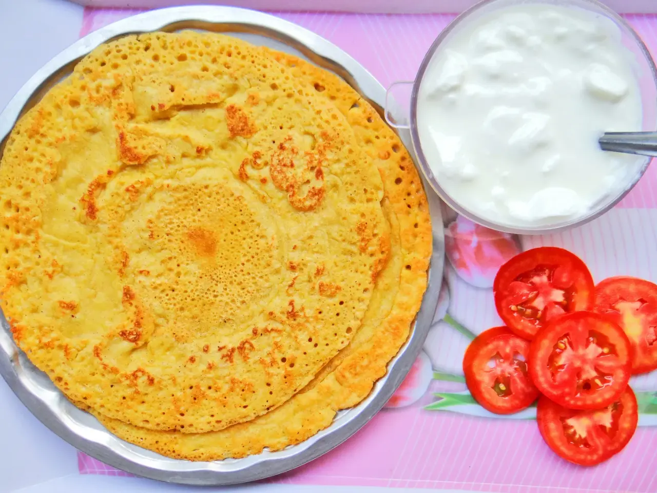 Protein-packed sprouts dal chilla